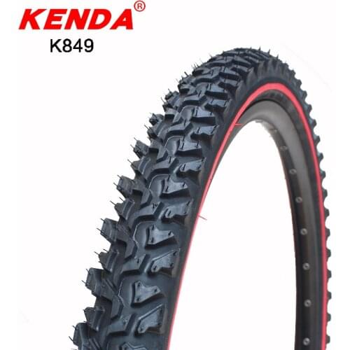 KENDA bicycle tire 24 26 24*1.95 26*1.95 26*2.1 red edge MTB mountain bike tires 26 pneu cross-country all terrain big tread