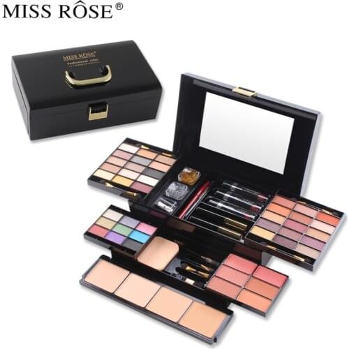 39 Color Eyeshadow Palette Holographic Shiny Glitter Pigment Matte EyeShadow Box Pro Multi-function Trimming Pallete Makeup Sets