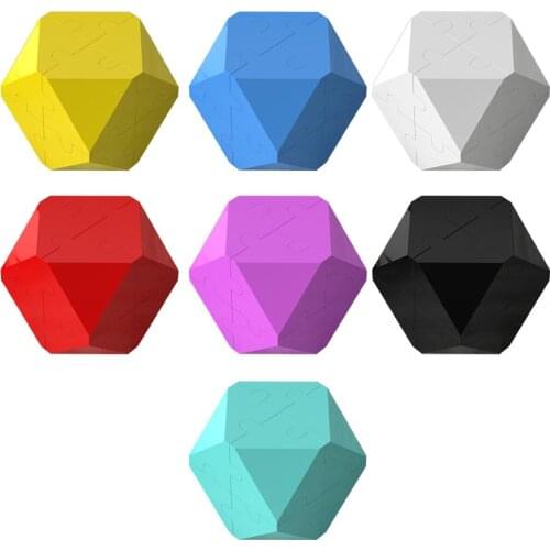 3D Intelligence Magic Colorful Educational Puzzle Square Toys For Children Educational Brain Teaser Game