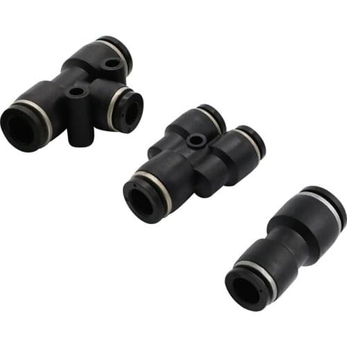 4mm 6mm 8mm 10mm 12mm 16mm Hose Tube Reducing Union One Touch Air Pneumatic Push In Pipe Fitting Quick Connector Adapter Reducer