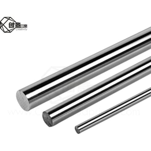 1PC 3D Printer Parts Smooth Shaft Rod Optical Axis Multiple Length Option 300 350 380 400 500 600mm CNC Chromed Diameter OD 8mm