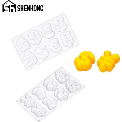 SHENHONG Currency Pattern French Dessert Mould Monetary Mousse Silicone Cake Mold Muffin Decorating Tools Baking Pastry Tray