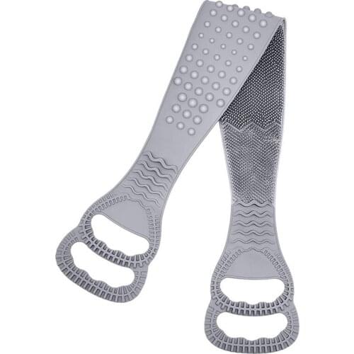 Hot Silicone Back Cleaning Brush for Shower, Easy to Clean, Ashes and Dirt Can Be Removed From All Parts of the Body