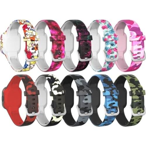 Multicolor Silicone Strap Watch Band Wrist Strap For Garmin Fit JR3 Vivofit JR 3