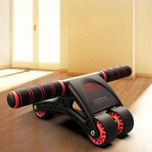 Multifunction Abdominal wheel 4 Wheels No Noise Abdominal Muscle Trainer For Arms Belly Leg Exercise Men Home Fitness Equipment