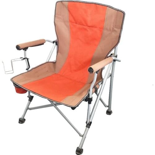 Multi-functional Camping Fish Sling Chair Cup Holder Portable Stainless Steel Water Bottle Tent Light Support