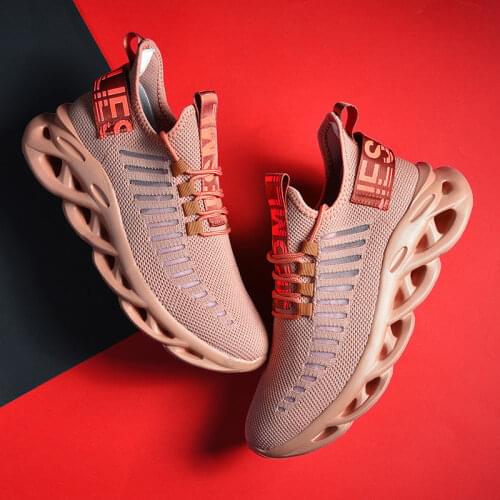 Mens Sneakers New Fashion Outdoor Lightweight Breathable Running Shoes Soft Bottom Multi-sports Shoes