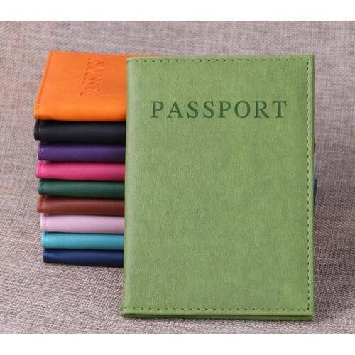 New High Quality Travel Passport Holder Card Cover on the Case for Womens Men Adventure porta passaporte pasport