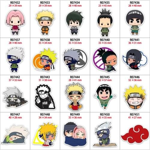 New arrivals 30 Pcs resins Japanese Cartoon planar resin cabochon DIY materials