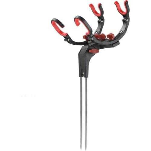 Adjustable Fishing Rod Stand Foldable Rod Holder for Bank Fishing Pole Holder Fishing Support