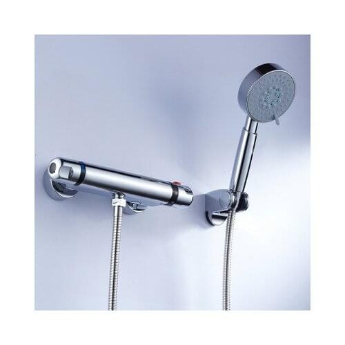 Shower Faucets thermostatic shower faucet bathroom bathtub faucet taps bath shower mixer set waterfall shower head set