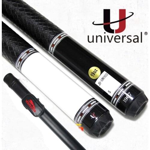 Universal Pool Cue Billiard Stick 12.75mm Tip with WOLFIGHTER Pool Cue Case 1967 Black 8