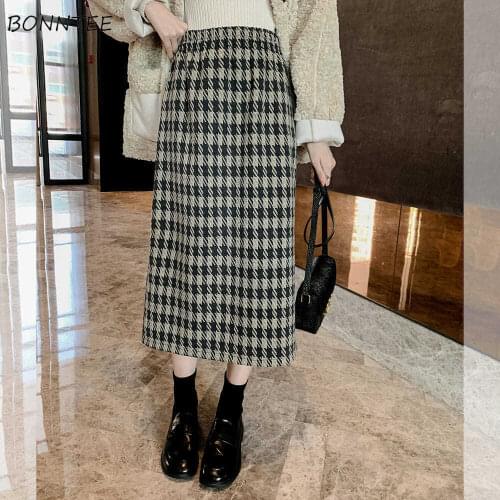 BONNTEE Womens Autumn Skirts