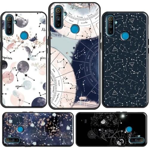 Starry Night space constellations stars Case For OnePlus 9 Pro 9R Nord 8T 8 Pro Cover For OPPO Realme GT Neo 6 7 i 8 Q3 Pro C3