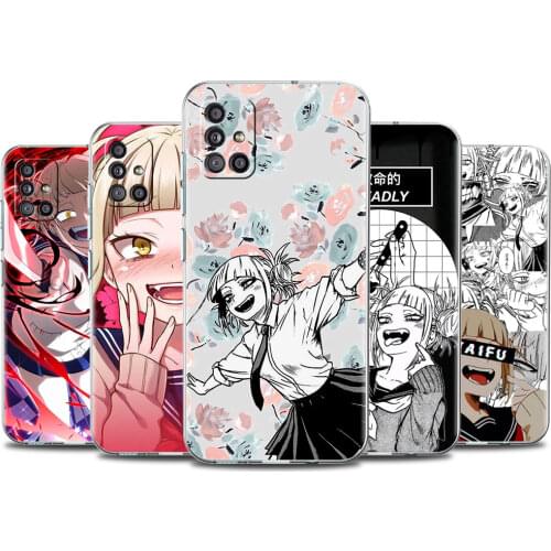 Case for Samsung A51 A71 A21s Capa For Galaxy A12 A31 A32 A52 A02s A11 A41 A72 A91 Soft Phone Capas Anime My Hero Academia