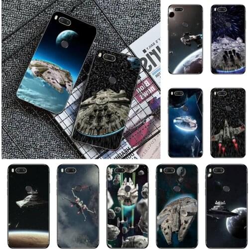 Star space ship Wars Phone Case For Xiaomi Redmi 8 9 9t 5plus 9se k20 mi8 max3 lite 9 note 6 8 9t 9s 10 pro