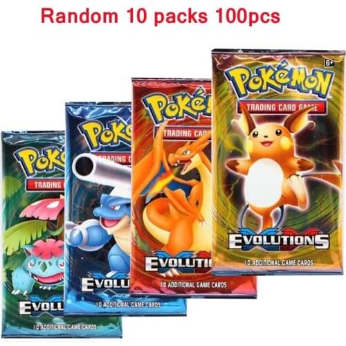 20/50pcs Pokemon Cards Sun & Moon GX Team Up Unbroken Bond Unified Minds Evolutions Booster Box Collectible Trading Cards Game