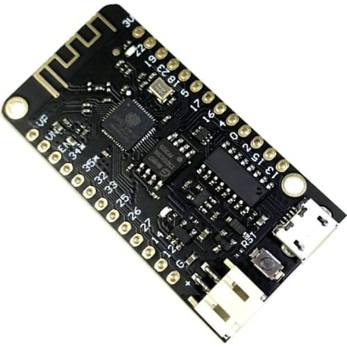 Wifi Bluetooth Development Board Antenna ESP32 ESP-32 REV1 CH340 CH340G MicroPython Micro USB Lithium Battery Interface