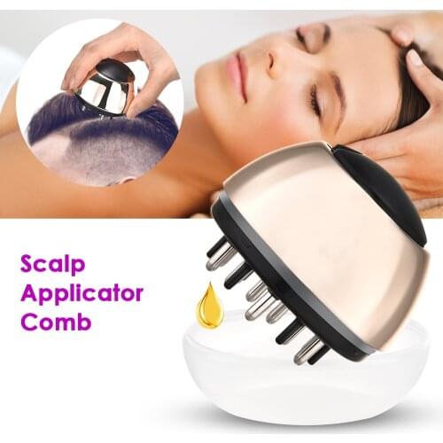 Scalp Applicator Massager Liquid Comb for Hair Scalp Treatment Essential Oil Comb Hair Growth Hair Brush Regrowth Anti Hair loss
