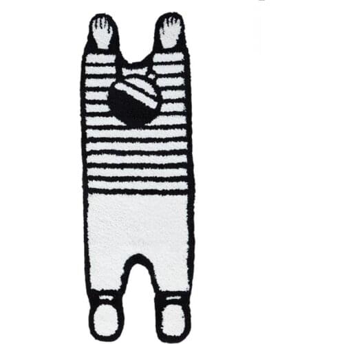 Creative Art Area Fur Rug Cool Carpets For Bedroom Living Room Table Blanket Childrens Room Cartoon Absorbent Machine Washable