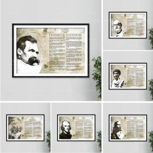 Platos Wisdom, etc.-Original art print featuring his greatest quotes-Beautiful glossy photo poster gift Plato Platonism Philoso