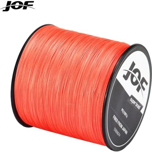 JOF 300M PE Braided Fishing Line 8 Strands Fishing Lines Multi-filament Fish Line For Carp Fishing Wire Rope Cord 20~100LB