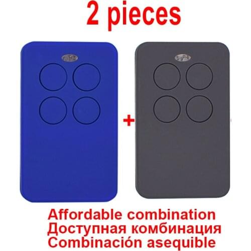 2pcs Gate control for Garage door Remote control duplicator 433MHz 868MHz 300 315 434.42 433.92 Opener For Fixed rolling code