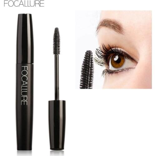 FOCALLURE Volume Curled Eye Lashes Black Mascara Waterproof Curling Thick Eyelashes Lengthening Eye Makeup Mascara TSLM2