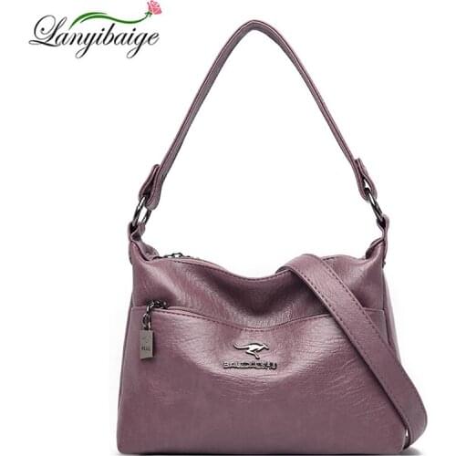 High-Quality Designer Solid Color Womens Diagonal Bag Fashion PU Leather Casual Tote Bag Womens Large Capacity Shoulder Bags