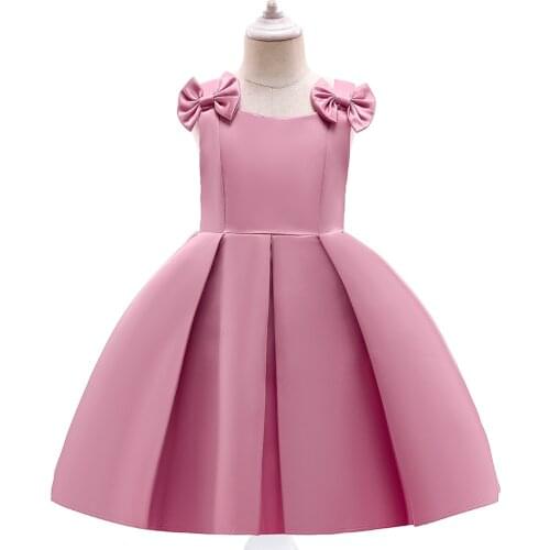 2021 Kids Dresses for Girls Princess Dress Vestido Wedding Dress For Children Sequin Flower Party Dress Baby Girls Clothes