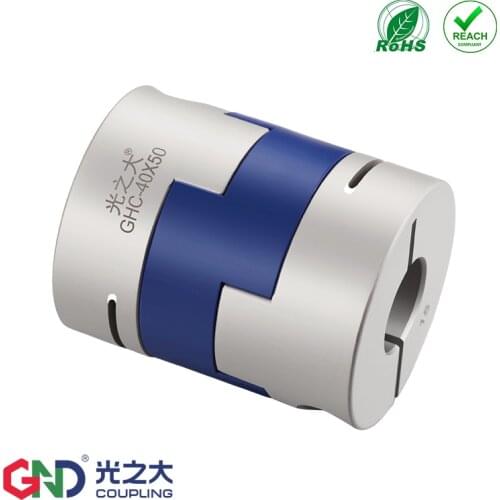 4pcs shaft coupling 5mm couplers oldham setscrew power transmission GHC aluminum alloy serie coupler for servo motor step motor