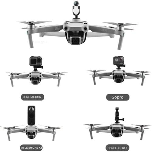 Fixed Bracket Adapter With 1/4"Thread For GOPRO Panoramic Action Camera Mounting on Drone For DJI AIR 2S