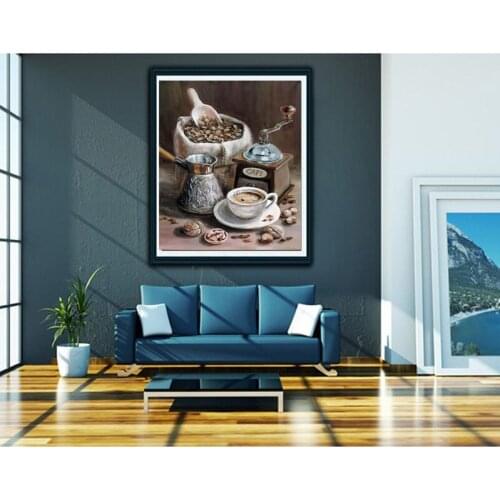 Diamond embroidery make coffee diamond painting cross stitch neendlework rhinestone home decor diamond mosaic kit pattern FG1152