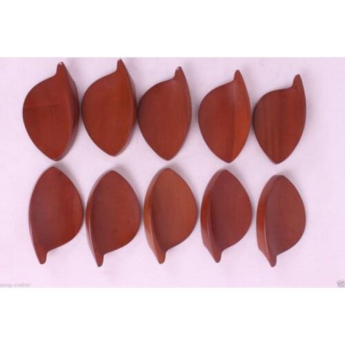 Free shipping violin chin rest Jujube wood Violin Parts 10 pcs Advance Model 4/4 New