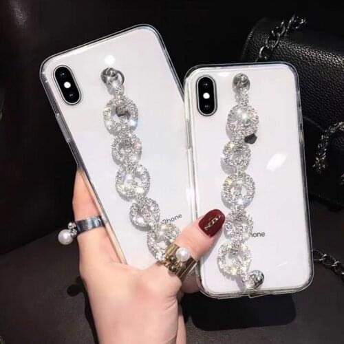 Bling Clear Cases For iphone 12 Pro Max X XR XS 11 Pro 12Pro Mini 6S 7 8 Plus SE For Samsung S21 S20 Ultra FE + Phone Cover Capa
