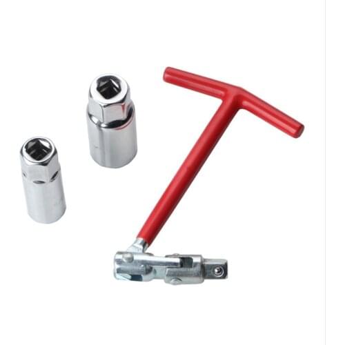 Dual-Use 16 21Mm Spark Plug Sleeve 360 Degree Arbitrary Rotation Built In High-Strength Rubber Ring Spark Plug Belt Out 1 Pcs