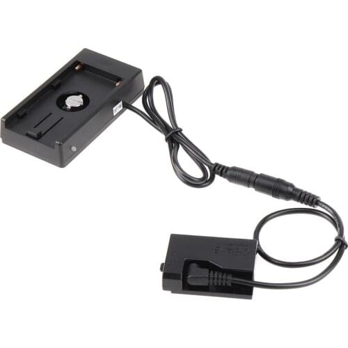 LP-E10 Dummy Battery Plate + F970 Battery Plate For Canon EOS 1100D 1200D 1300D 1500D 3000D