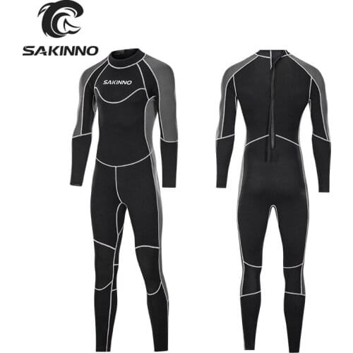 Wetsuits Adult Youth 3mm Neoprene Full Suits Long Sleeve Surfing Swimming Diving Swimsuits Keep Warm Back Zip for Water Sports