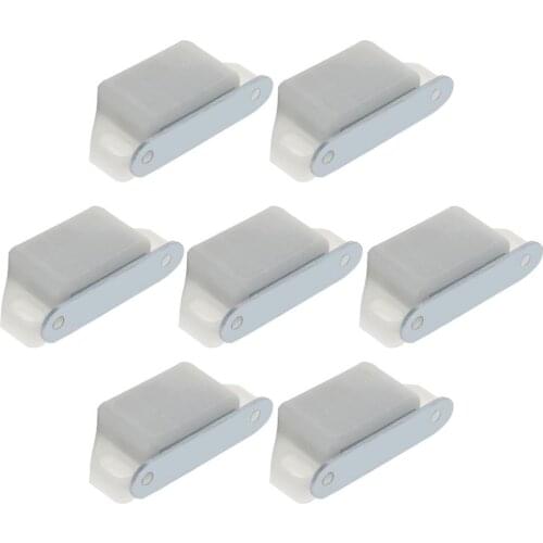 MroMax Cabinet Magnetic Door Stoppers 56x25x14/95x20x13/48x23x11mm/127x23x11mm/40x30x16mm Household Hardware 2/4/6/8/10/16/20pcs