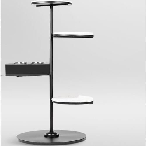 New wrought iron pet multifunctional creative cat climbing frame, cat litter, multi-layer cat climbing frame, cat tree