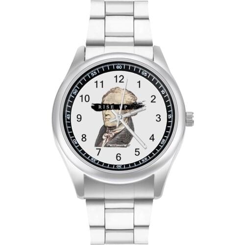 Hamilton Musical Quartz Watch Design Unusual Wrist Watch Stainless Wideband Home Lady Wristwatch