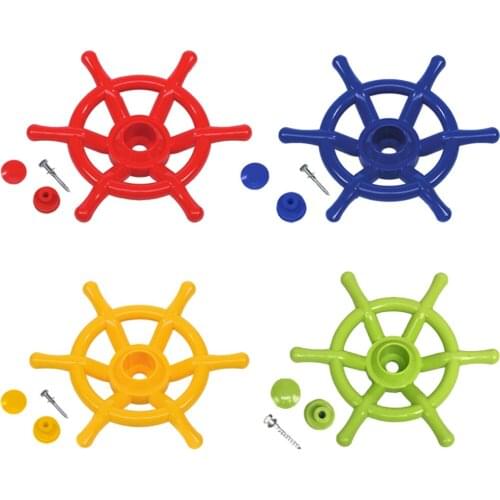 Steering Wheel Swing Set Pirate Ship Wheel Kids Educational Toys Play Toy