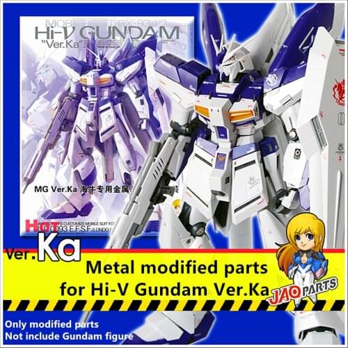JAOparts Metal Modified parts set for Bandai MG 1/100 RX-93-v-2 Hi-V Gundam Ver.Ka
