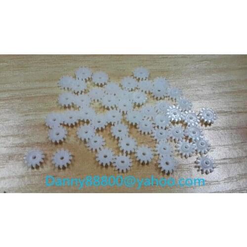 Newest Useful Clarion gear 12 teeth CD drive gear White Plastic Gears Module car Parts Accessories 50Pcs/lot Free shipping