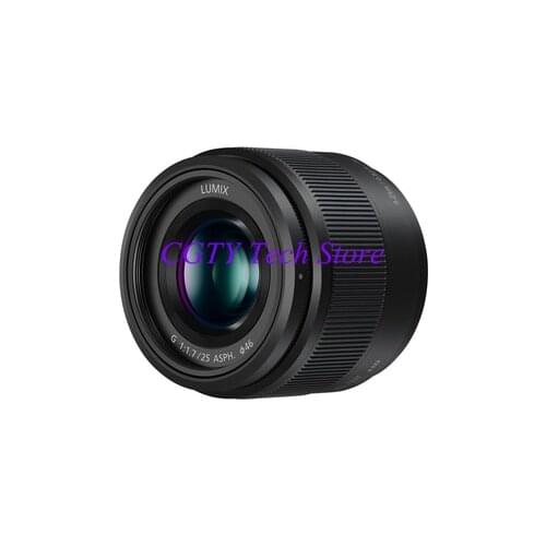 Used Lens G 25mm F/1.7 ASPH , H-H025 For Panasonic Lumix DC-GF10 DMC-GF9 DMC-GH4 DMC-GX7 DC-G9 DC-GX9 DMC-GX85 DMC-GX80