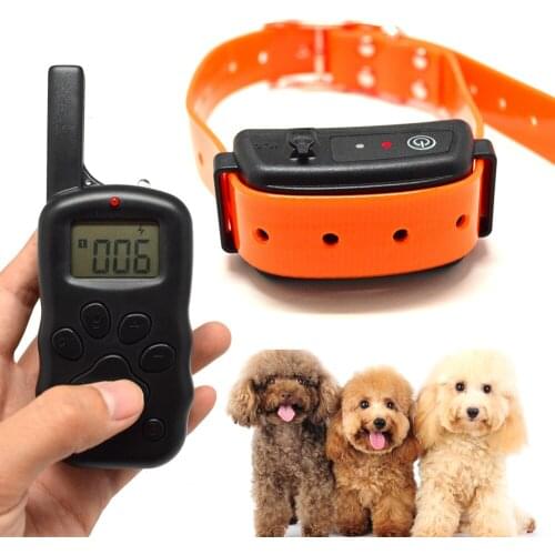 Pet Training Collar Rechargeable And Waterproof Vibration ok for dog Diving Swim Anti Bark Collar For 1 Dog 600B