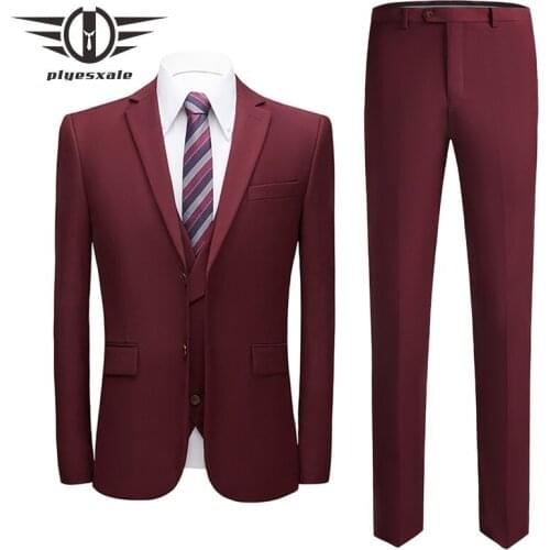 Plyesxale Men's Business Suits