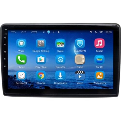 Fit 1995-2012 Santana Vista 3000 2000 10.1 inch Horizontal touch Screen Android Car GPS Navigation multimedia Video player Wifi