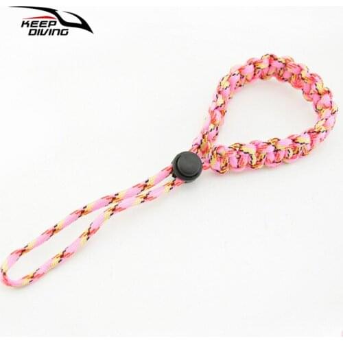 Durable Scuba Diving Hand Wrist Rope Diving Pointer Anti-lost Hand Rope Underwater Camera Wrist Strap Snorkeling Accessories