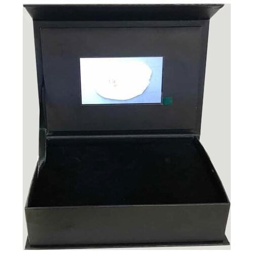 Customized Gift Lcd Paper Video Box 4.3 Inch Screen Advertising Promotion Manufacturer LEXINGDZ